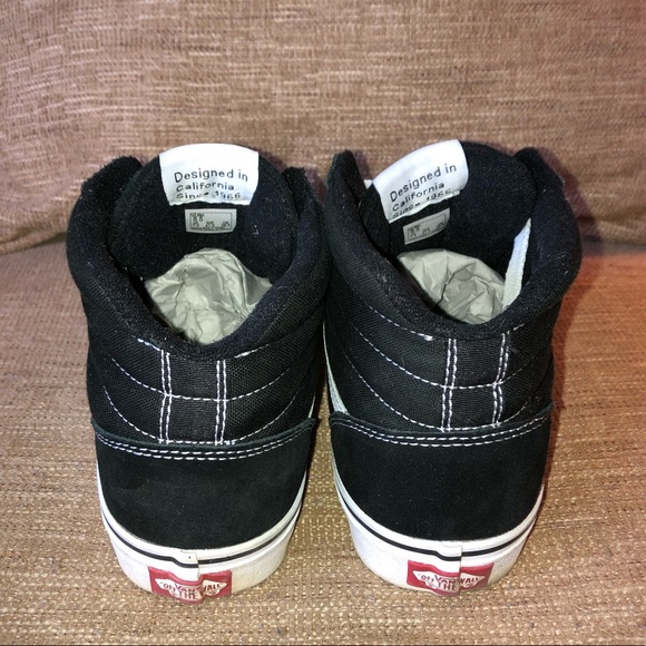 classic black high top vans - Picture 2 of 3